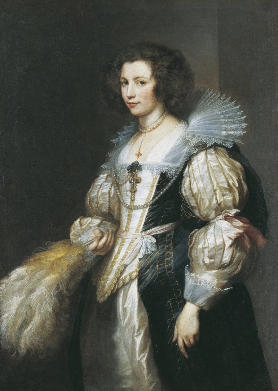 Portrét Marie de Tassis (1611-1638), asi 1629-1630 (olej na plátně) od Anthony van Dyck