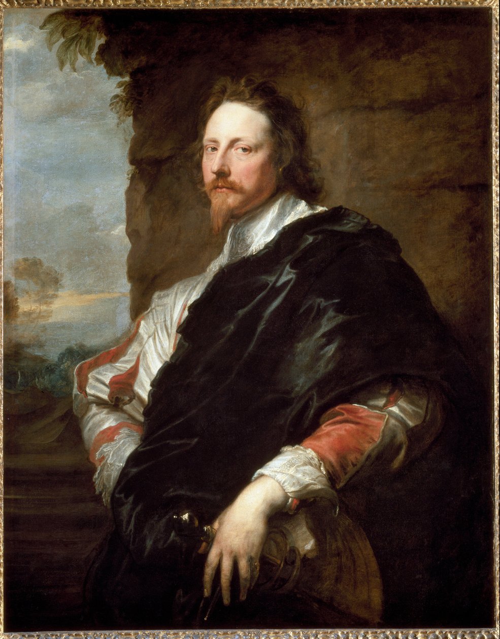 Portrét Nicolase Laniera (olej na plátně od Anthony van Dyck