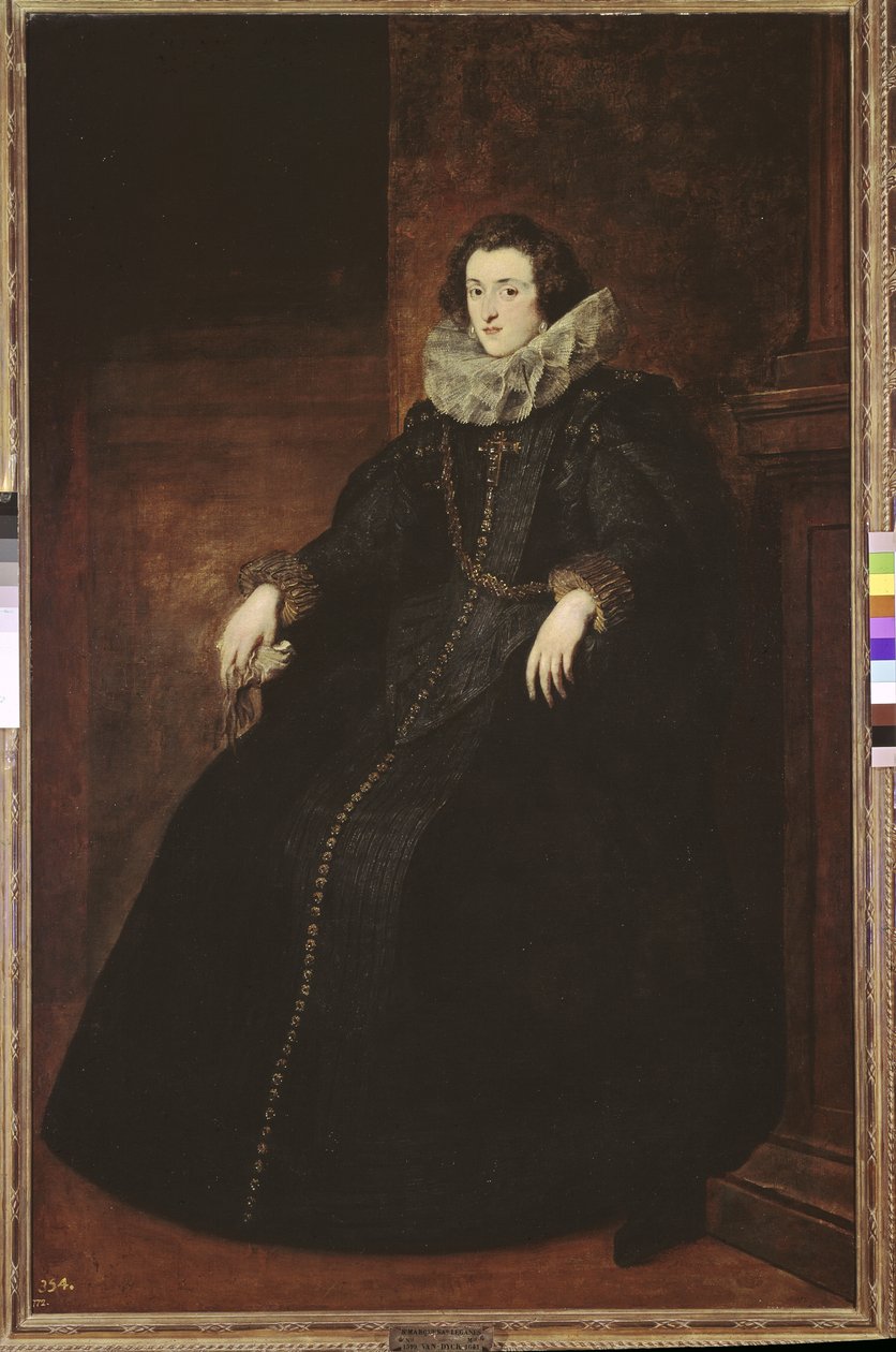 Policena Spinolan muotokuva od Anthony van Dyck