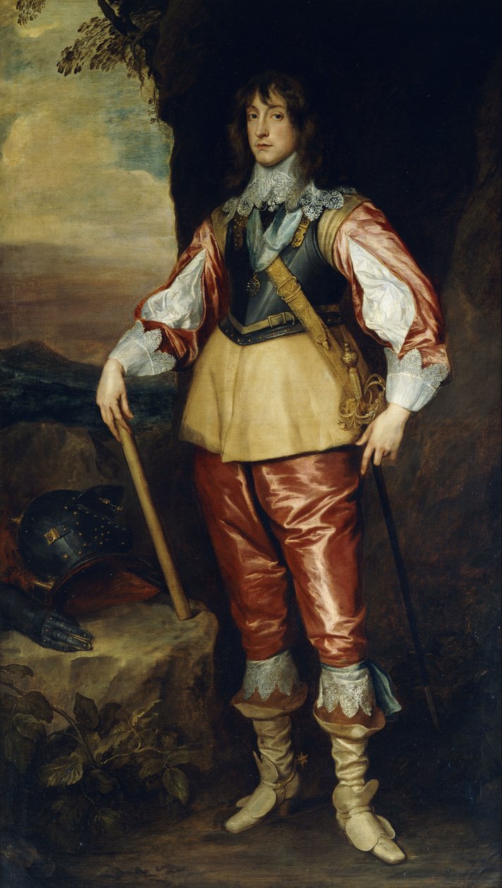 Portrét prince Charlese Louise od Anthony van Dyck