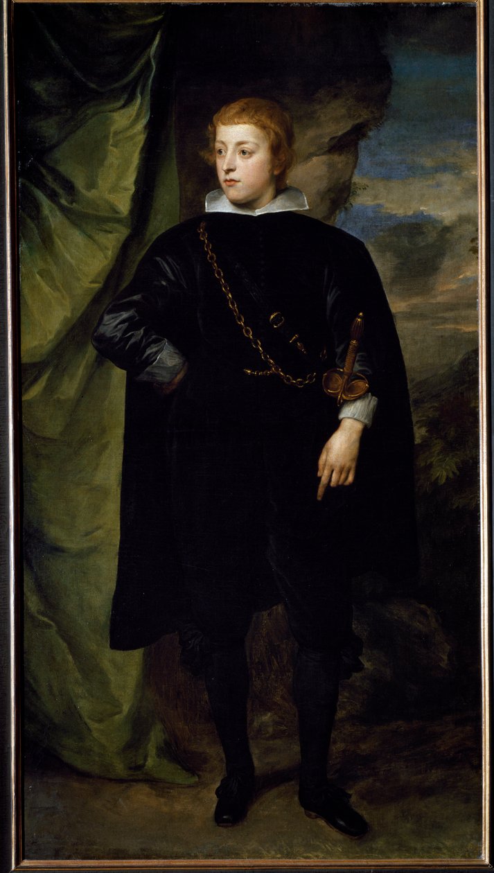 Portrét prince Karla Ludwiga von der Pfalz od Anthony van Dyck
