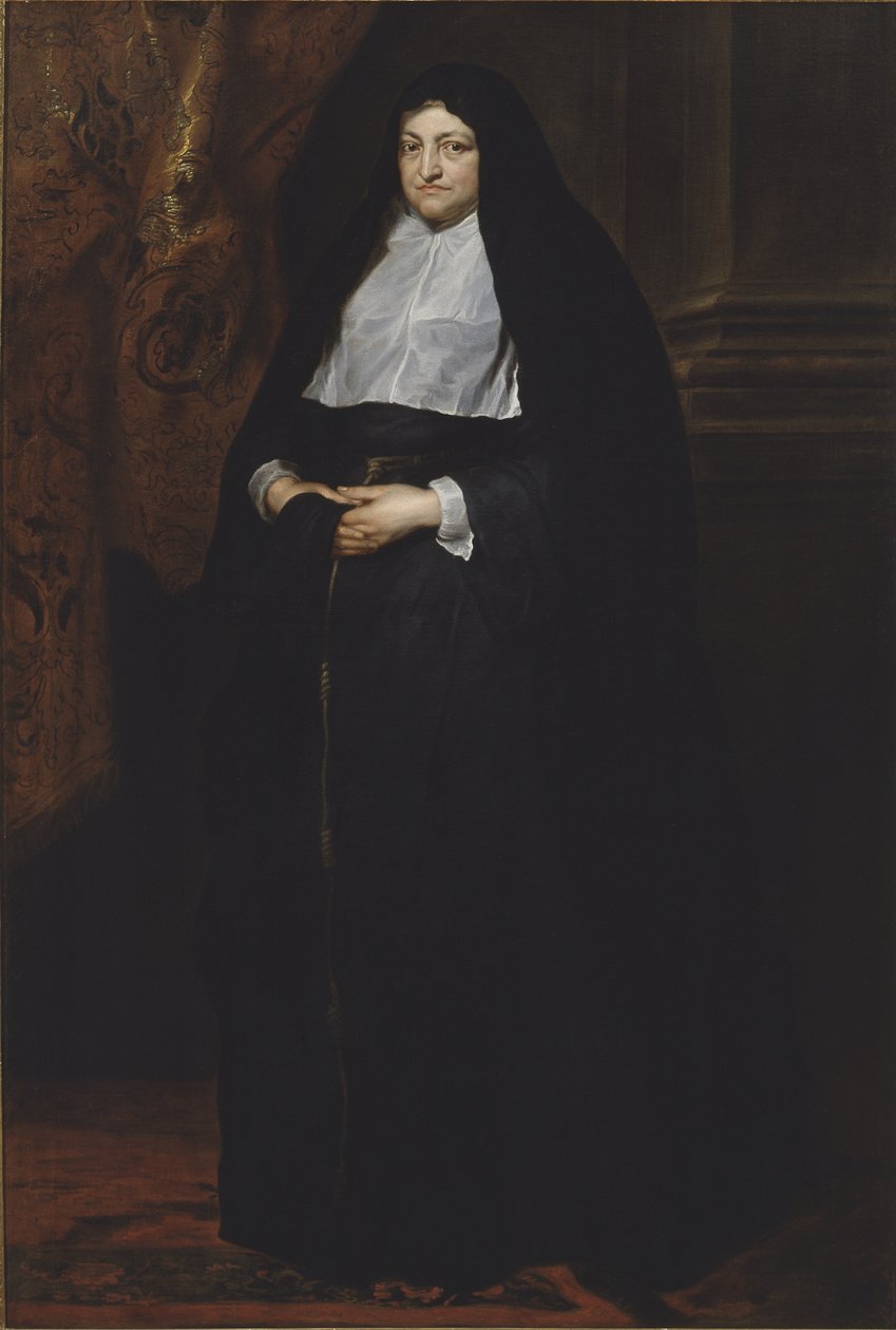 Portrét princezny Isabelly Clara Eugenia, kolem roku 1628 od Anthony van Dyck