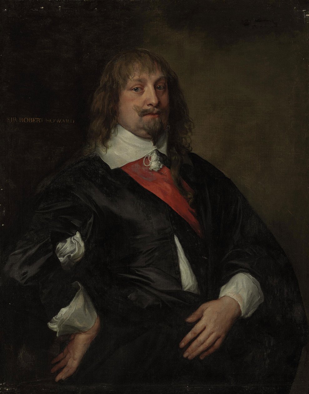 Portrét sira Roberta Howarda (1626-1698) od Anthony van Dyck