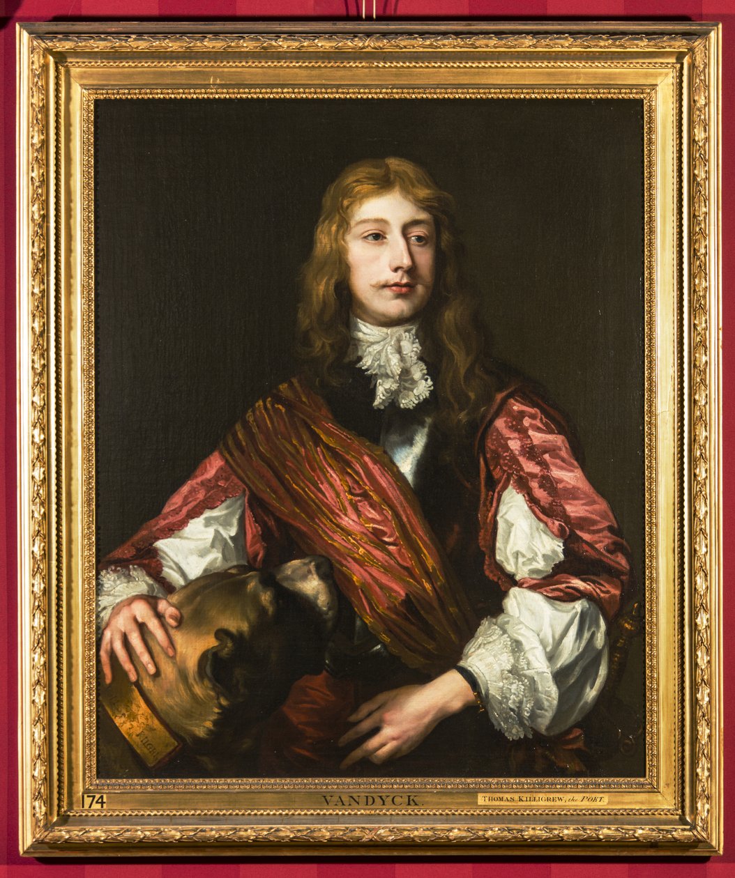 Portrét Thomase Killigrewa, básníka od Anthony van Dyck
