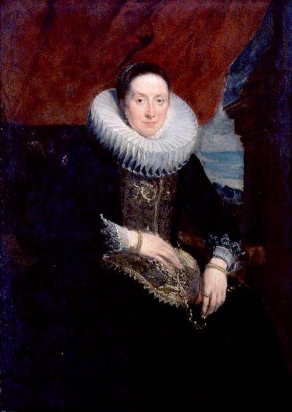 Portrét ženy (viz také 124365) od Anthony van Dyck