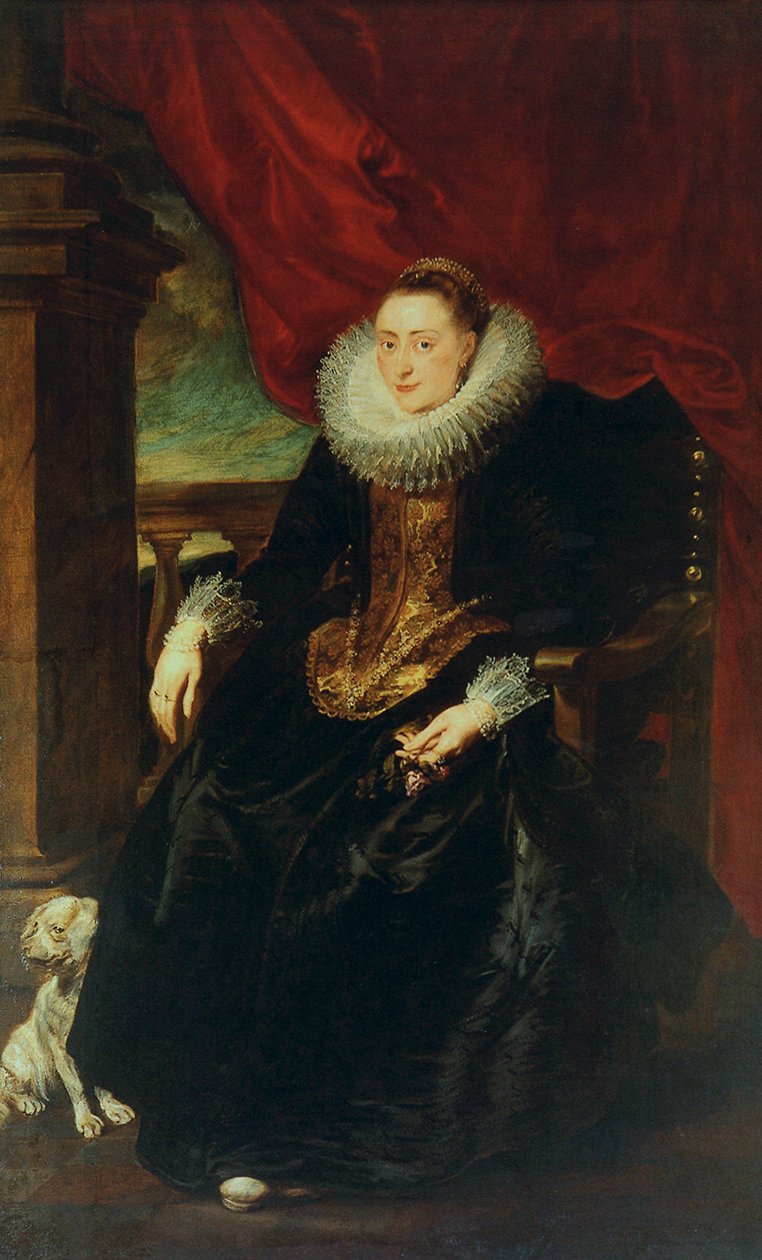Portrét ženy, pravděpodobně Gertrudis Wiegersové od Anthony van Dyck