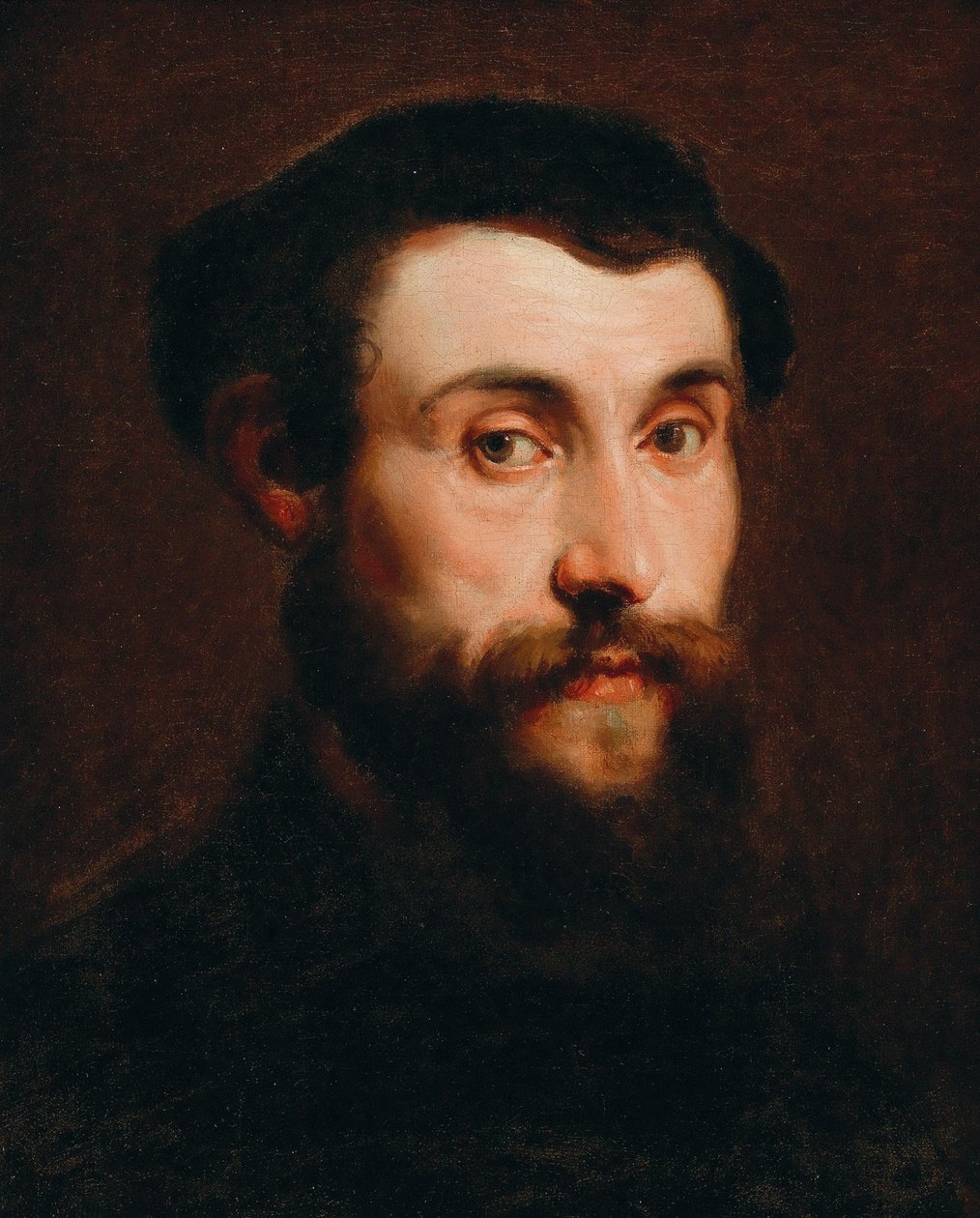 Portrét mladého muže v klobouku od Anthony van Dyck