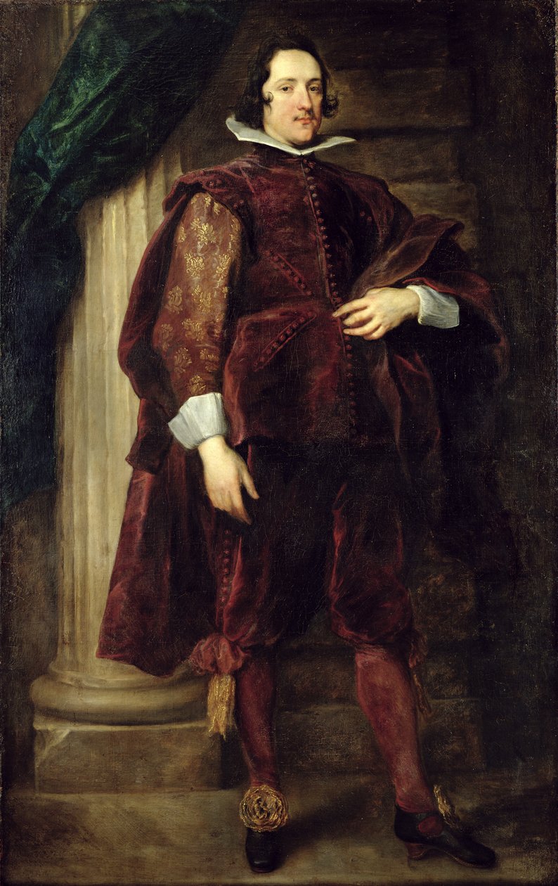 Portrét italského šlechtice, 1624-27 od Anthony van Dyck