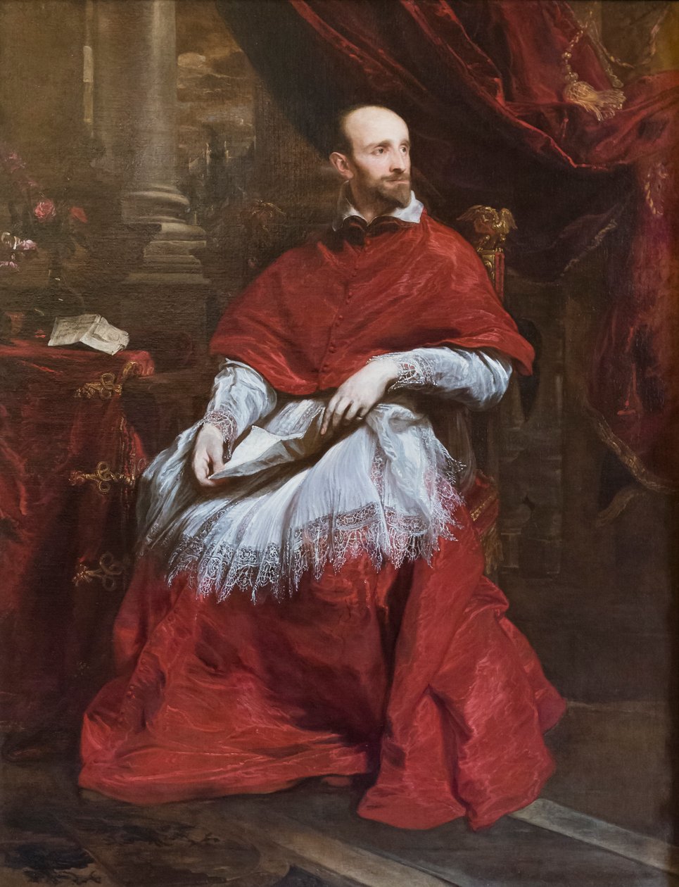 Kardinaali Bentivoglion muotokuva od Anthony van Dyck