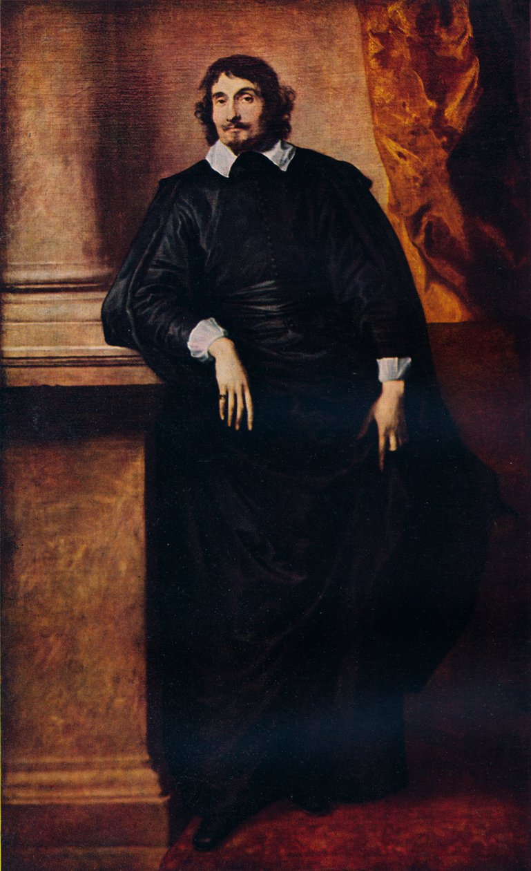 Portrét abbé Scaglia, 1634 od Anthony van Dyck