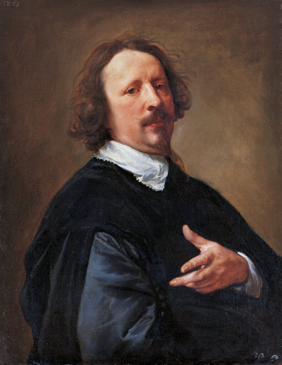 Portrét malíře Gasparda de Crayer (1584-1669) od Anthony van Dyck