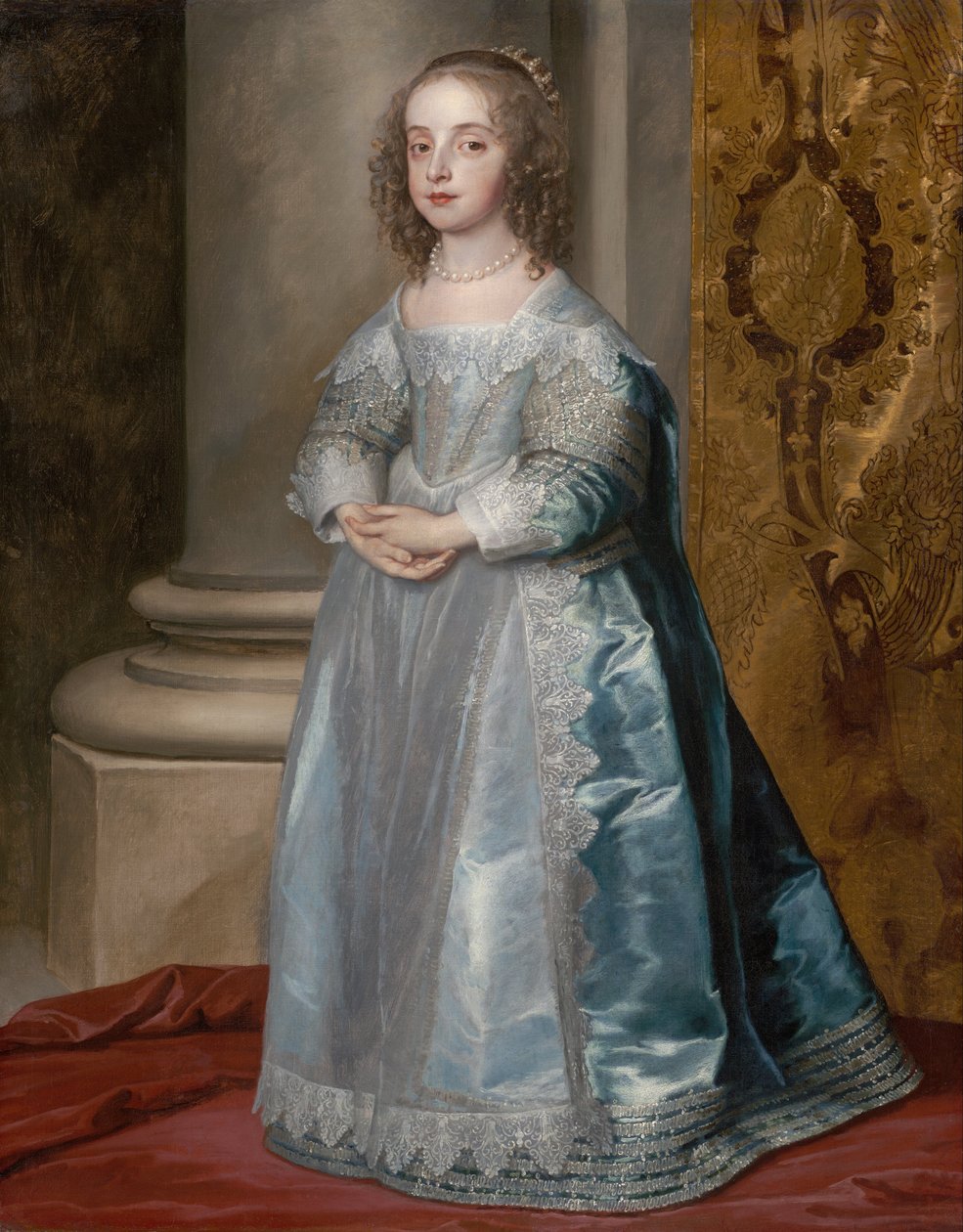 Princezna Marie, dcera Karla I. od Anthony van Dyck