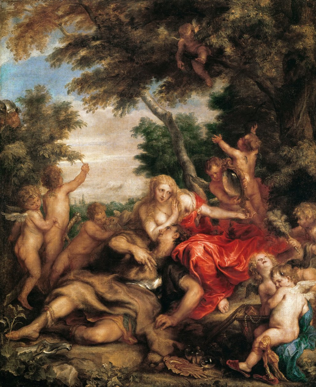 Rinaldo a Armida od Anthony van Dyck