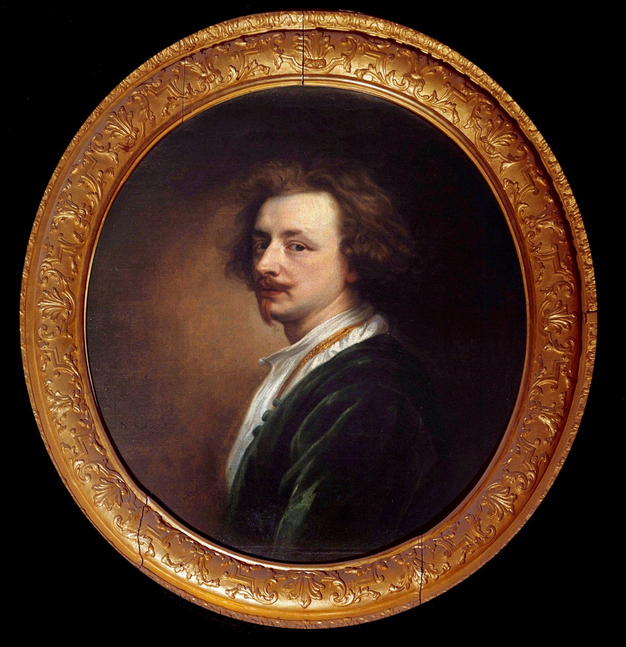 Autoportrét Anton (Antoon nebo Anthony) van Dyck (1599-1641) 17. století Sun. 0,68x0,58 m - Autoportrét Antona (Antoona nebo Anthonyho) van Dycka (1599-1641) 17. stol. 0,68 x 0,58 m. od Anthony van Dyck