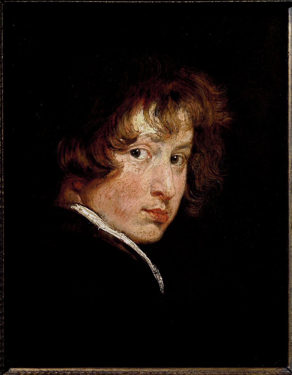 Autoportrét, cca 1614 (olej na panelu) od Anthony van Dyck