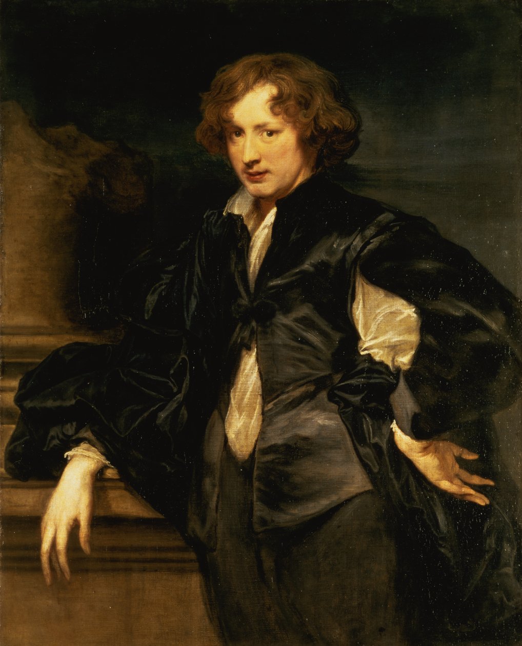Autoportrét, cca 1620-21 (olej na plátně) od Anthony van Dyck