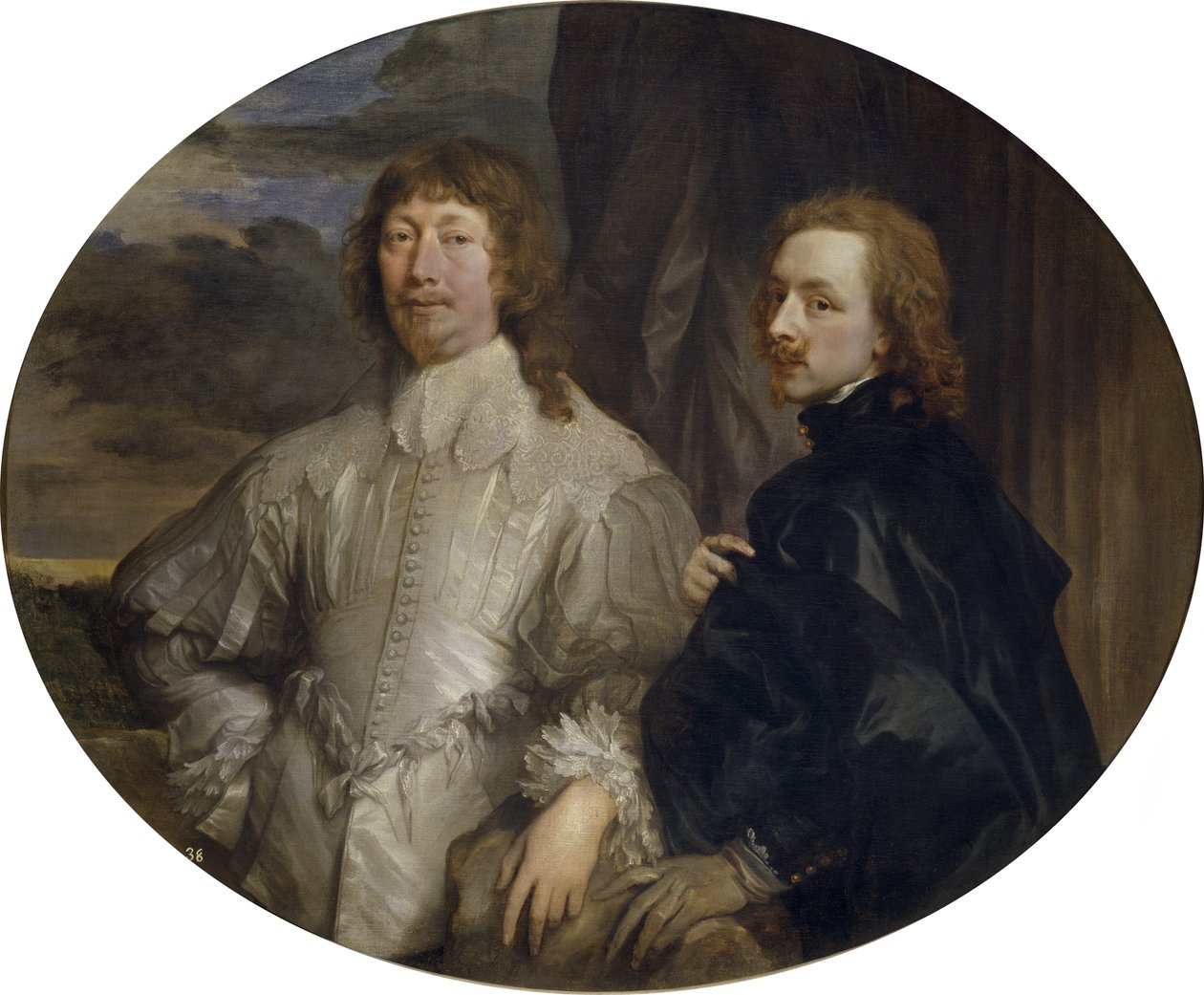 Sir Endymion Porter a Sir Anthony van Dyck od Anthony van Dyck