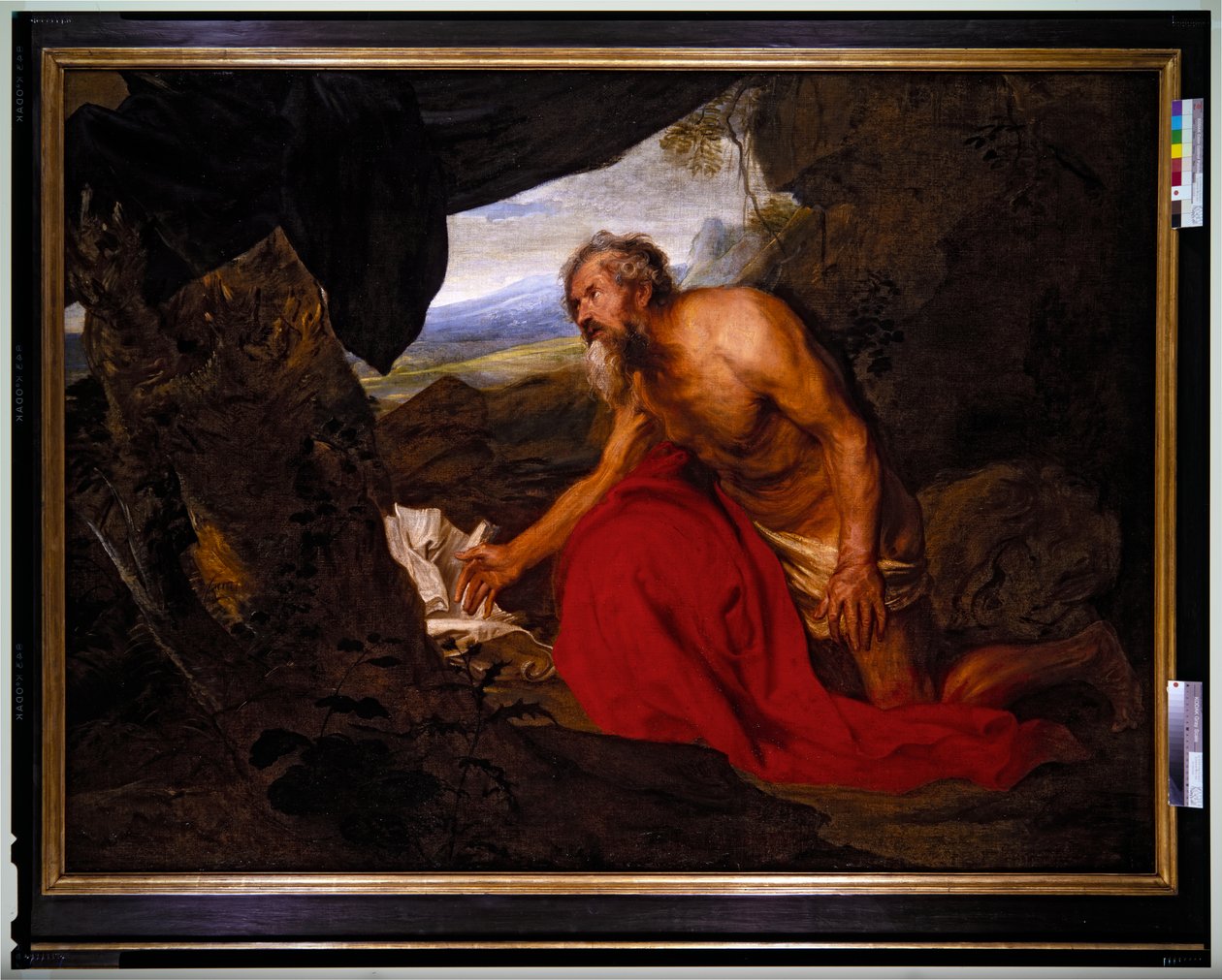 Svatý Jeroným, nedatováno od Anthony van Dyck