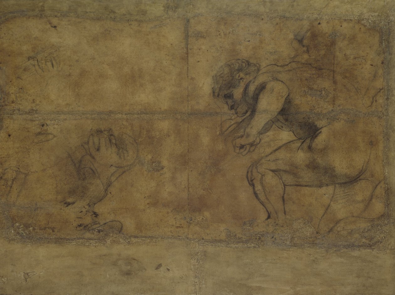 Studie k „Mučednictví svatého Šebestiána“ od Anthony van Dyck
