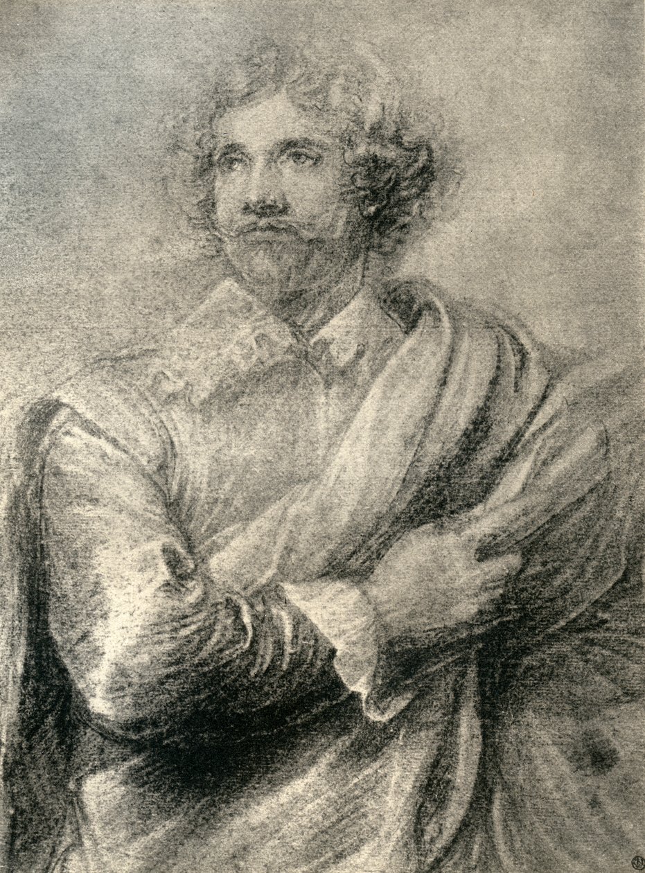 Studie k obrazu rytce Petera De Jode mladšího, 1913. od Anthony van Dyck
