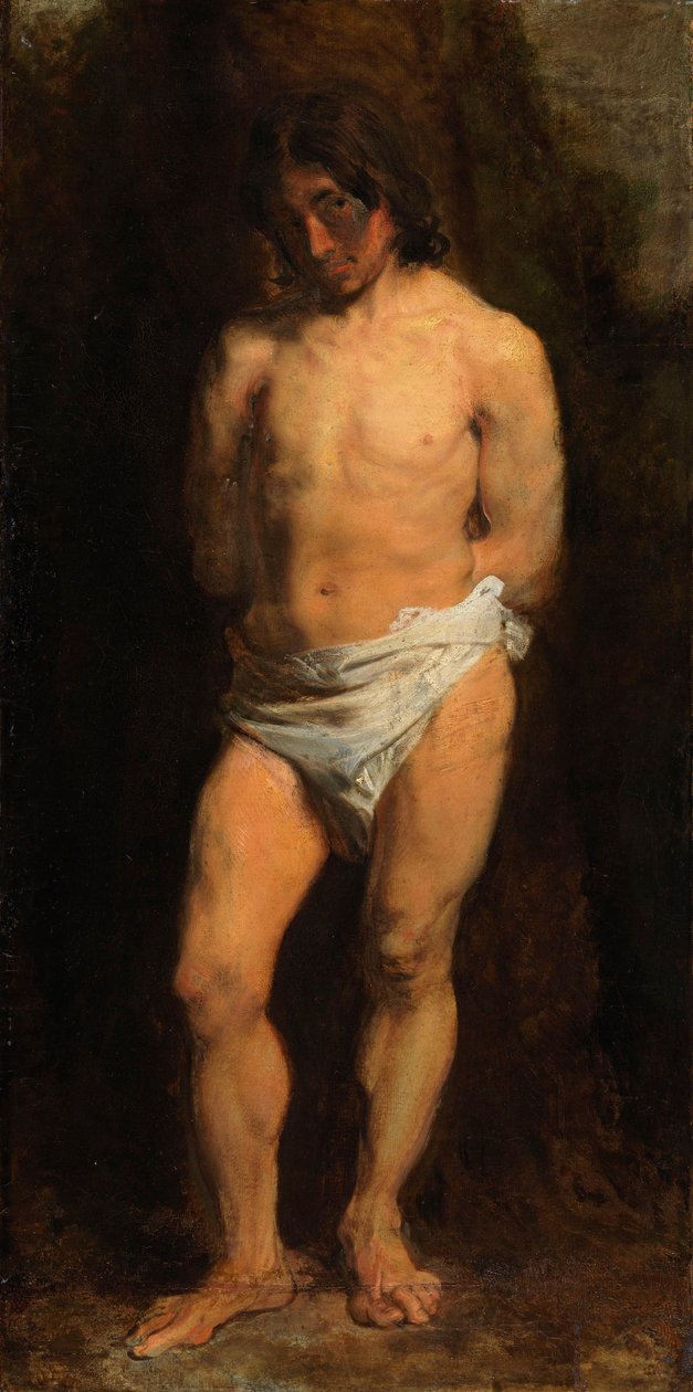 Studie nahého mladíka od Anthony van Dyck