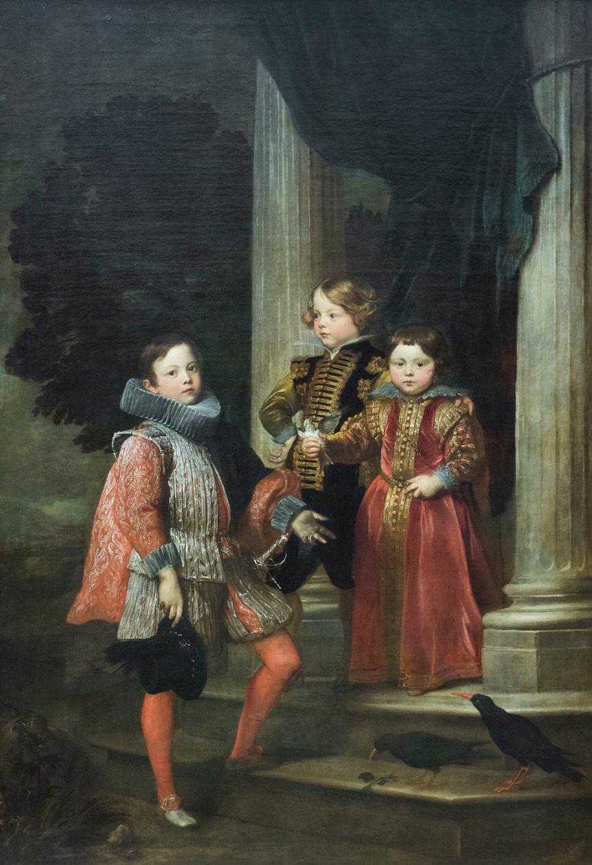 Balbínovy děti, asi 1625-27 (olej na plátně) od Anthony van Dyck