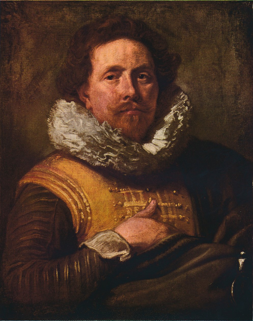 Kapitán gardy, c1619-1541, 1937 od Anthony van Dyck