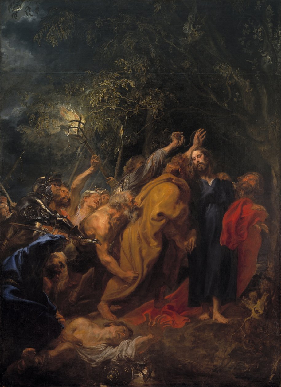 Zajetí Krista od Anthony van Dyck