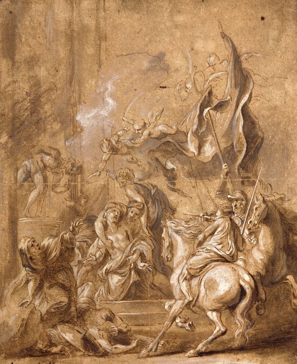 Obrácení Saula od Anthony van Dyck