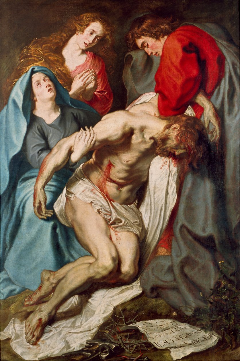 The Deposition, c1619 od Anthony van Dyck