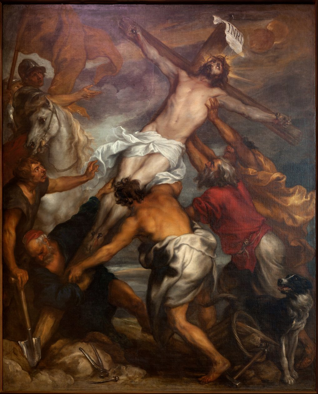 Povýšení kříže, před 1631 (olej) od Anthony van Dyck