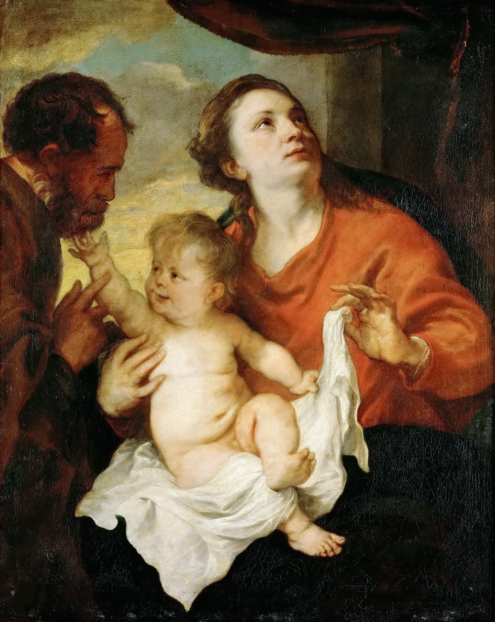 Svatá rodina, asi 1627. od Anthony van Dyck