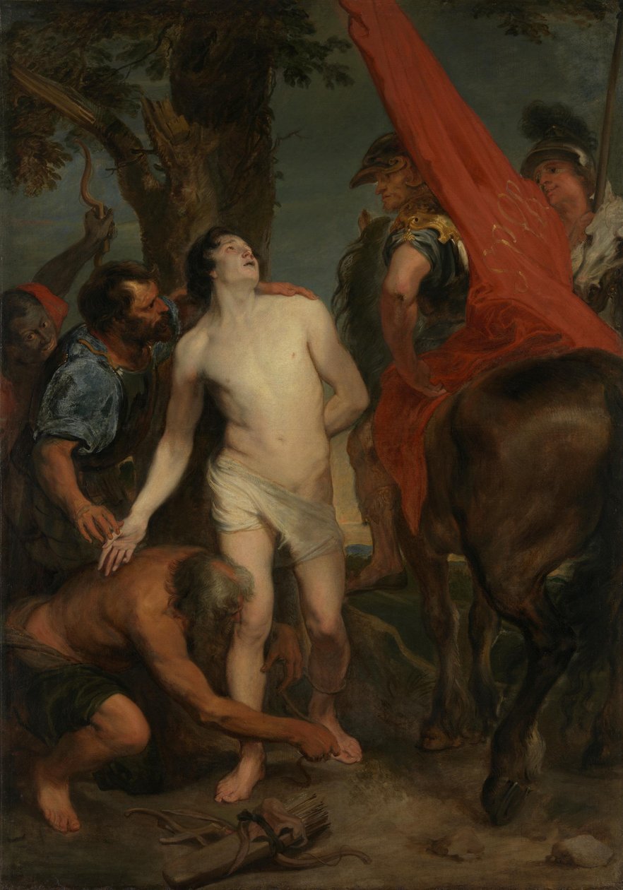 Umučení svatého Šebestiána od Anthony van Dyck