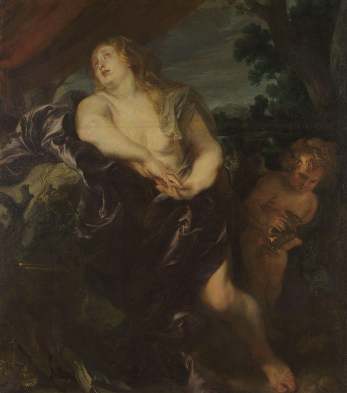 Kajícnice Magdaléna od Anthony van Dyck