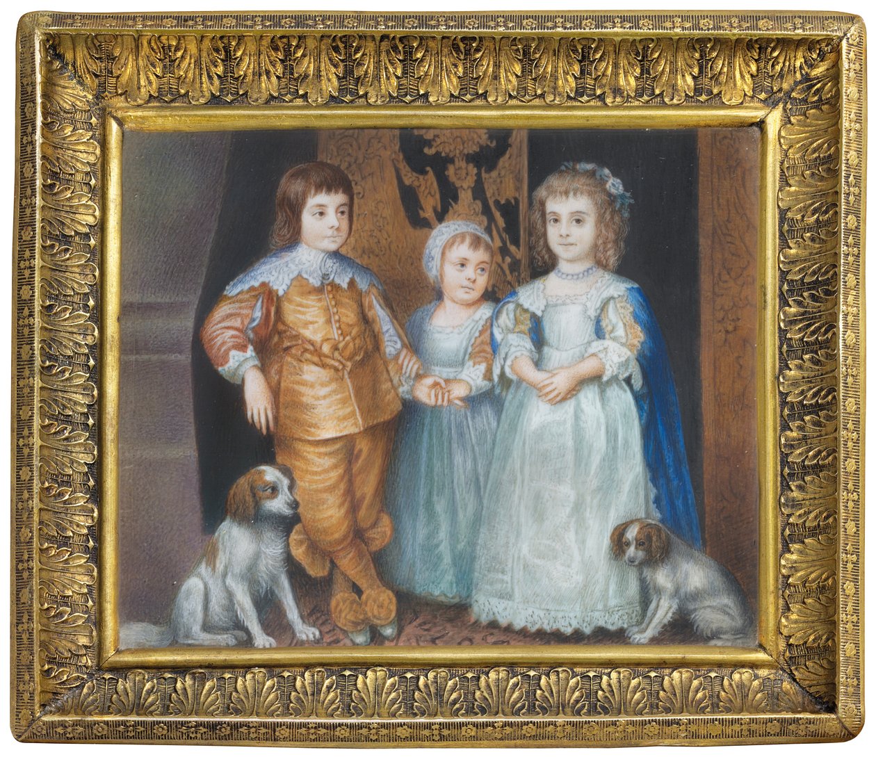 Tři nejstarší děti krále Karla I od Anthony van Dyck
