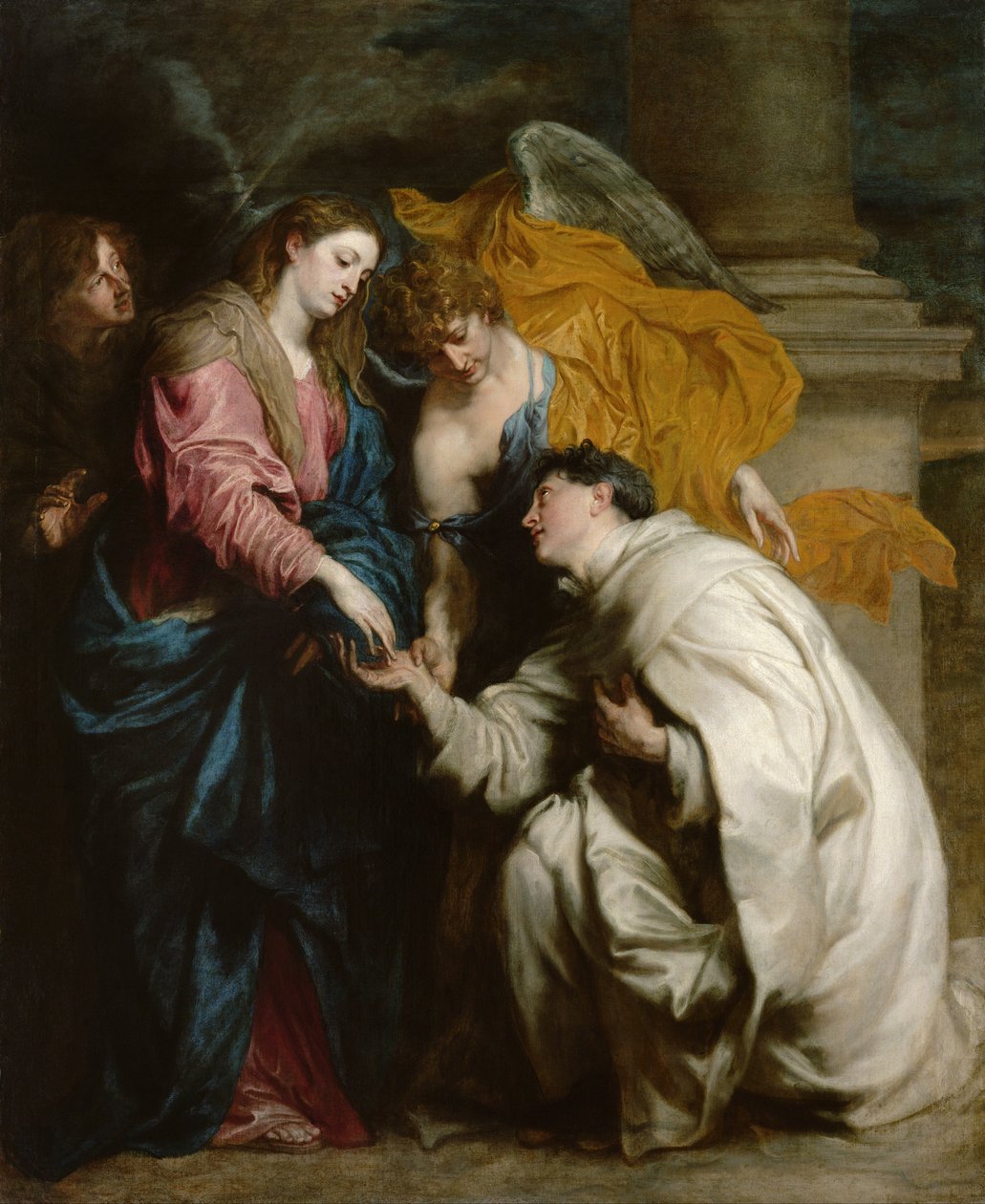 Vidění blahoslaveného Hermanna Josefa od Anthony van Dyck