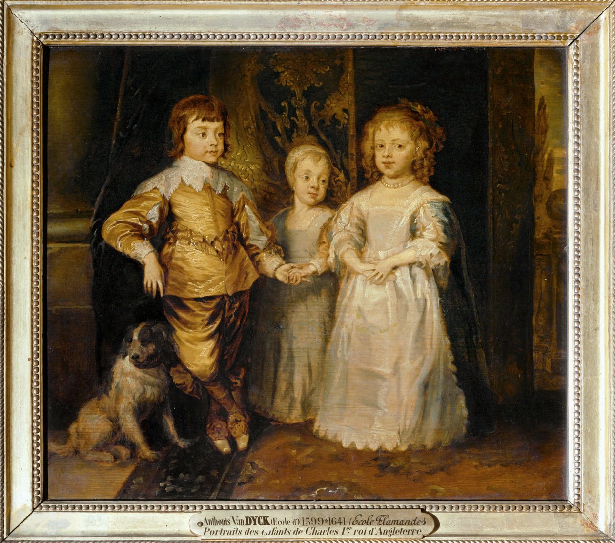 Děti Karla I. Anglického; ... od Anthony van Dyck