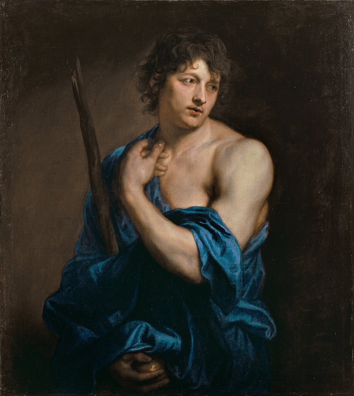 Pastýř Paris jako zosobnění uměleckého soudu od Anthony van Dyck