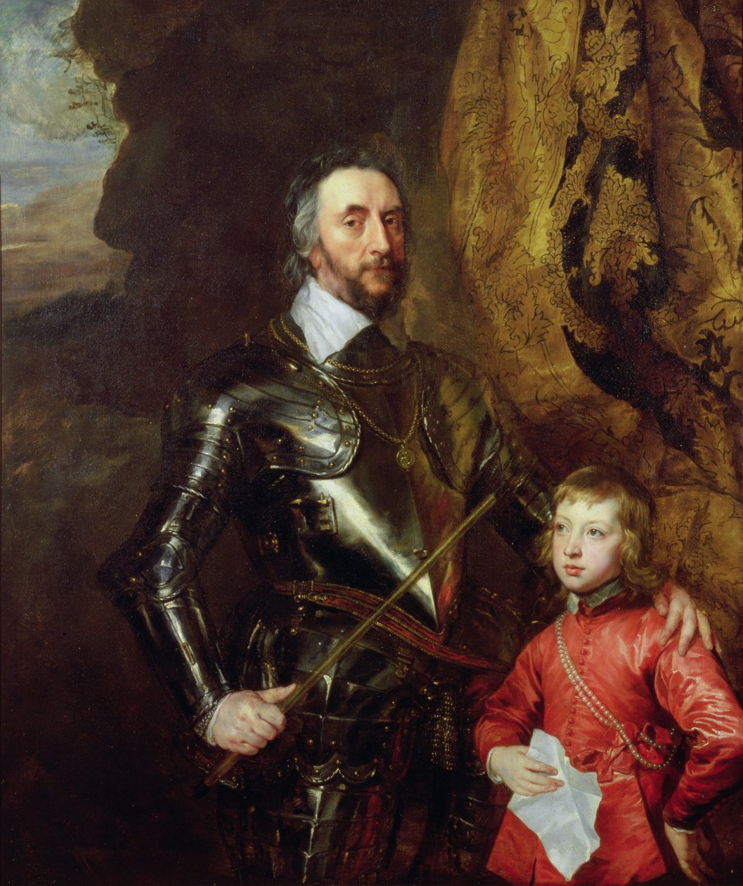 Thomas Howard, 2. hrabě z Arundelu, se svým vnukem Thomasem, pozdějším 5. vévodou z Norfolku, 1635-36 od Anthony van Dyck
