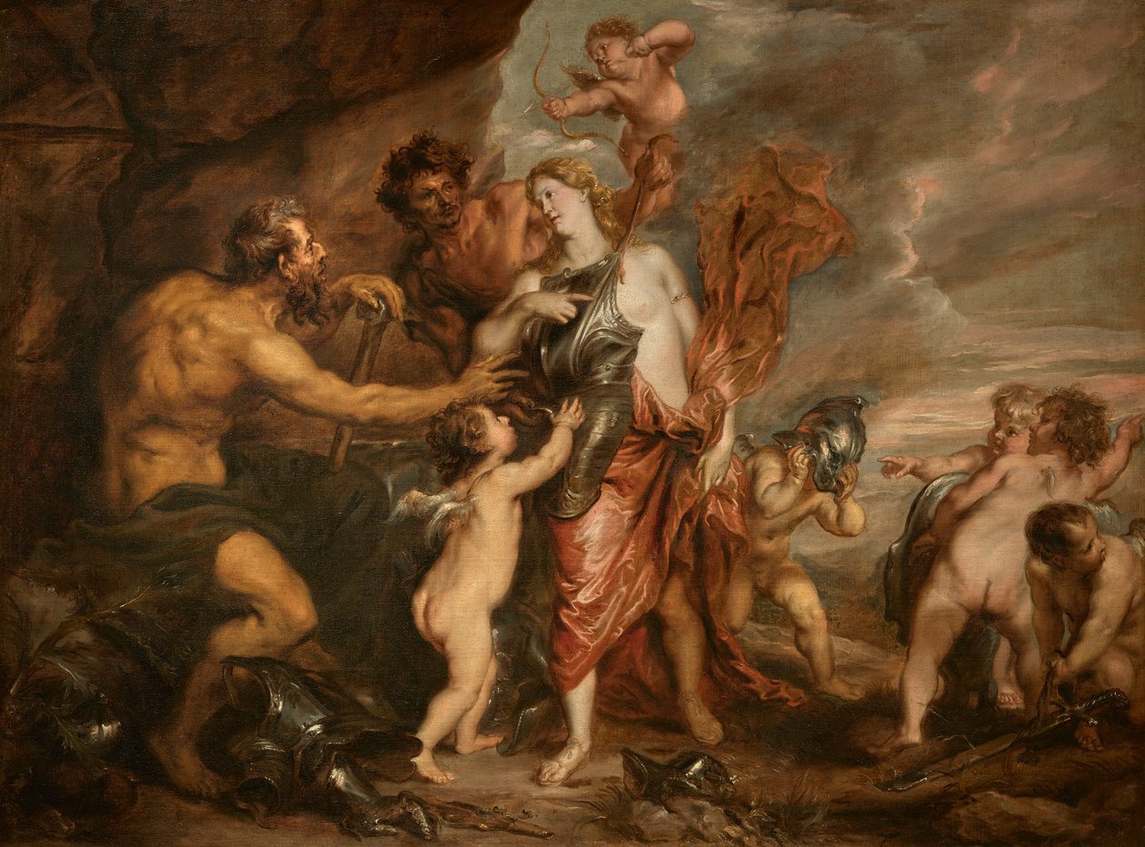 Venuše v Forge of Vulcan, známá také jako od Anthony van Dyck