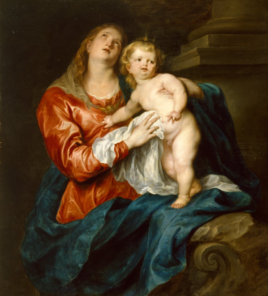 Panna Maria s dítětem od Anthony van Dyck