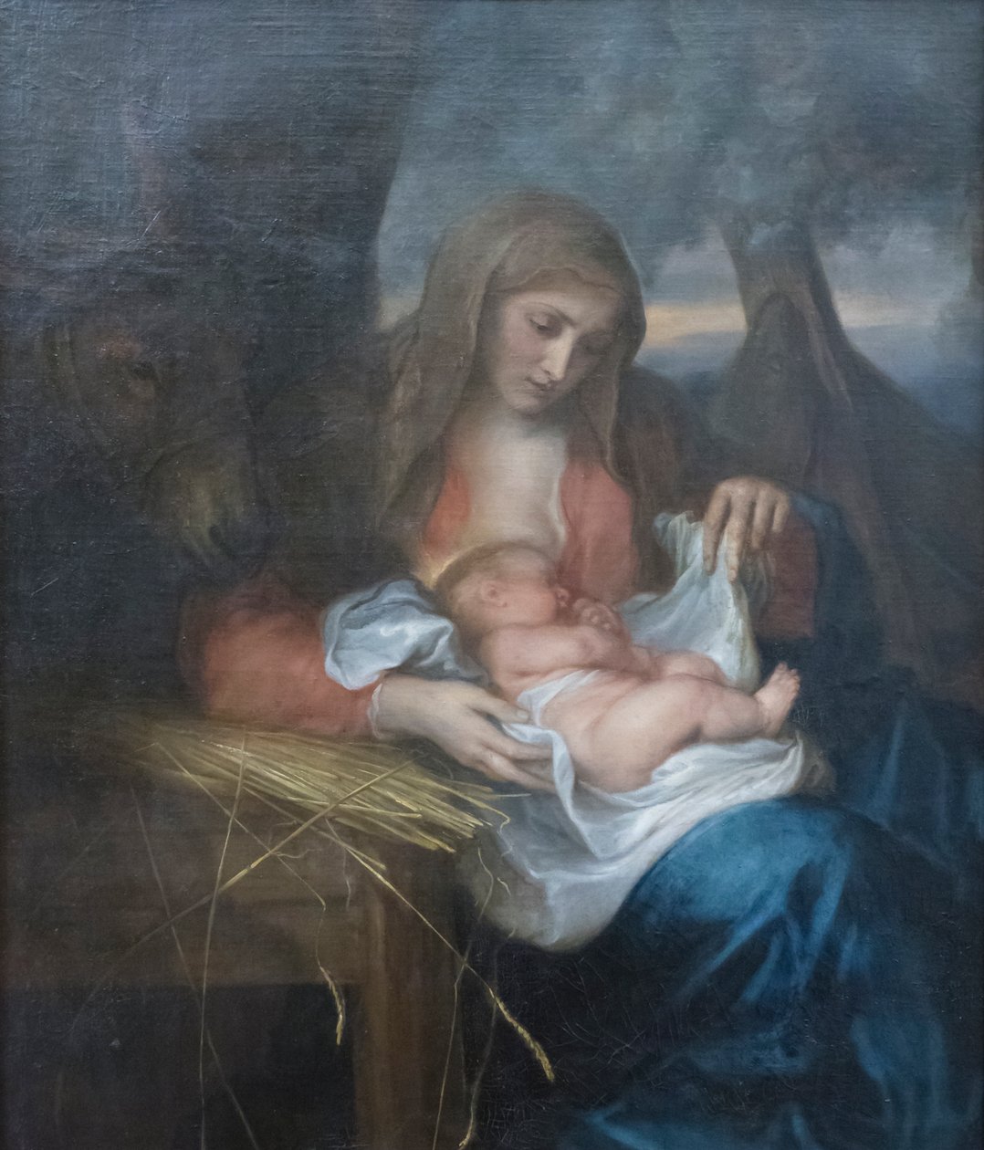 Panna ze slámy od Anthony van Dyck