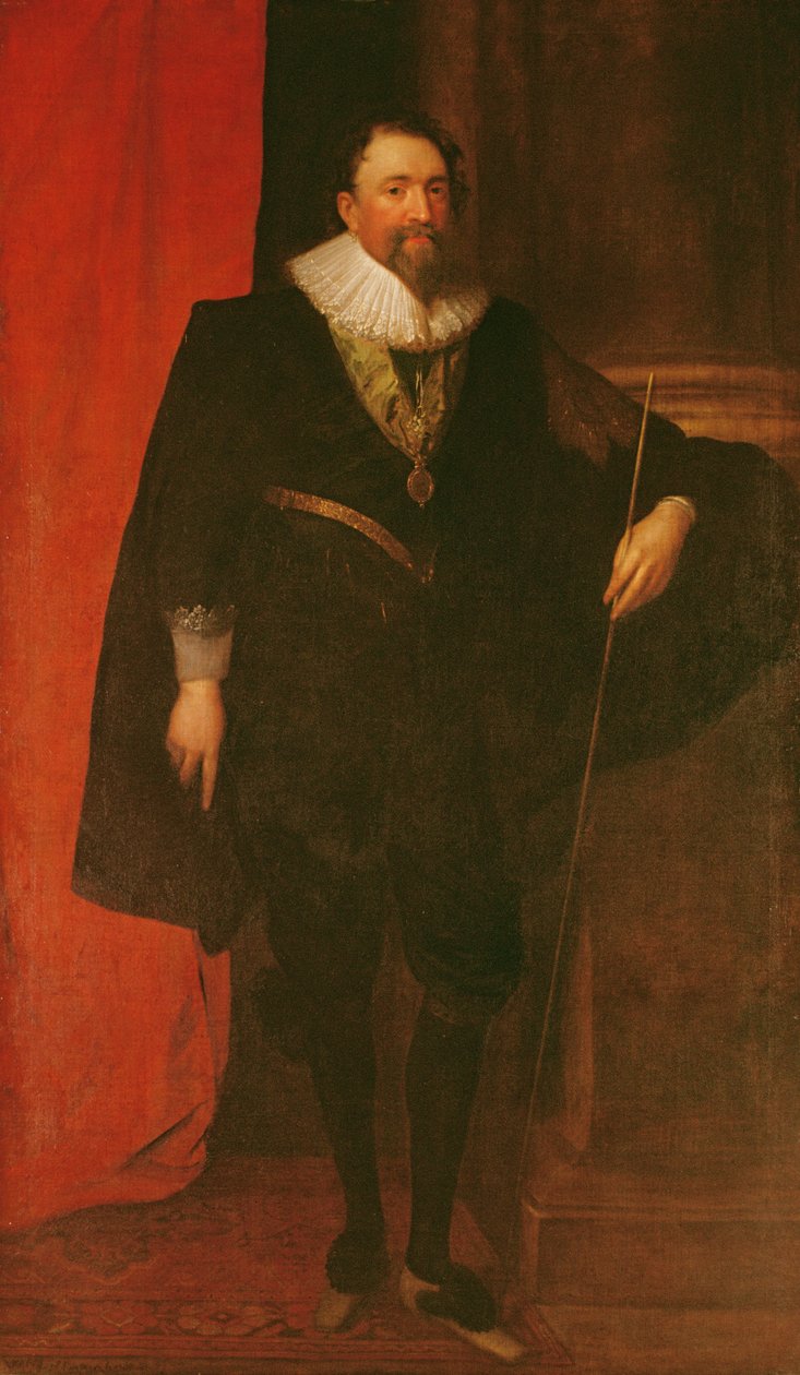 William Herbert, 3. hrabě z Pembroke od Anthony van Dyck