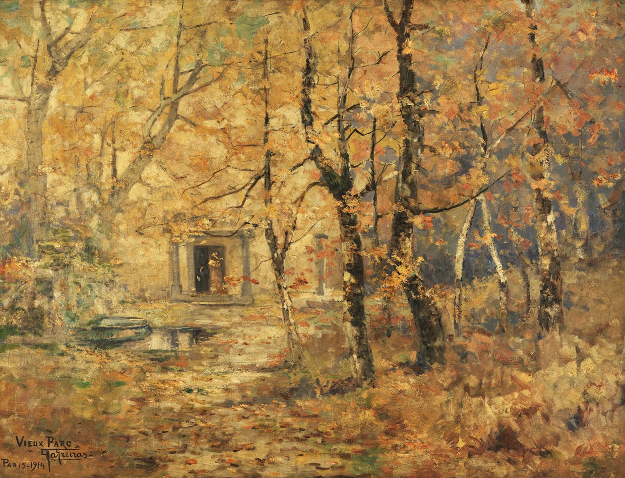 Vieux Parc, Paříž od Antonio Parreiras