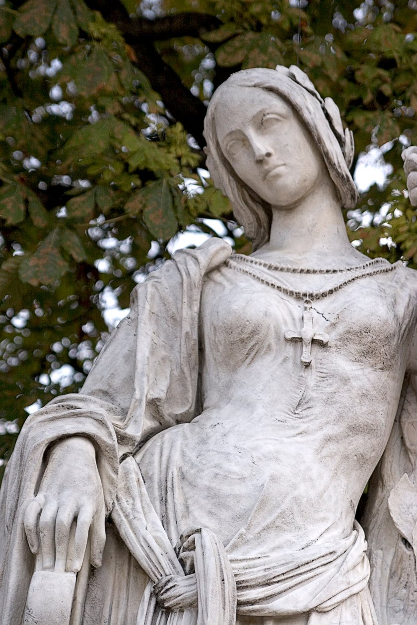 Clemence Isaure, 1848 od Antoine Augustin Preault