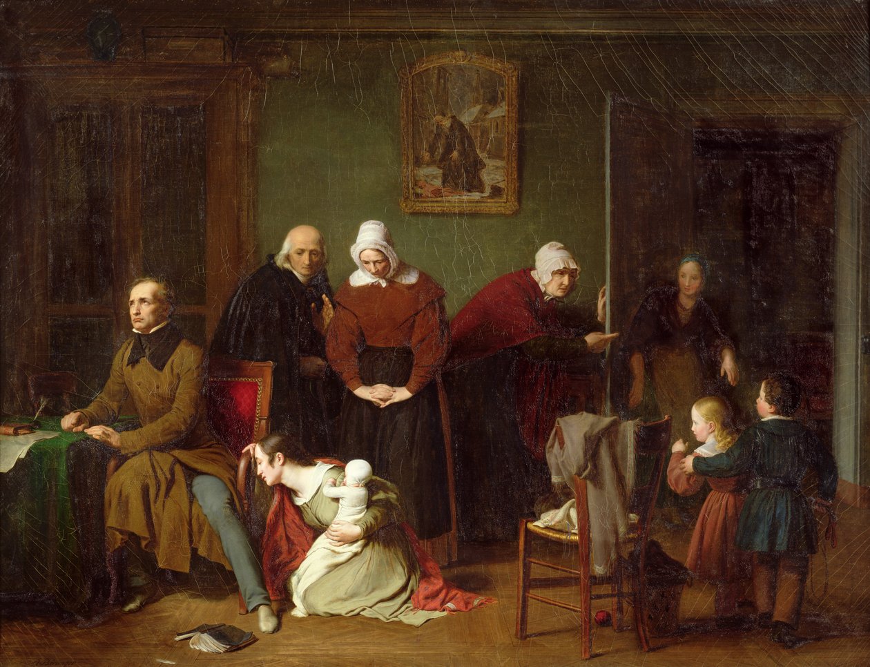 Následky svádění, 1824 od Antoine Beranger