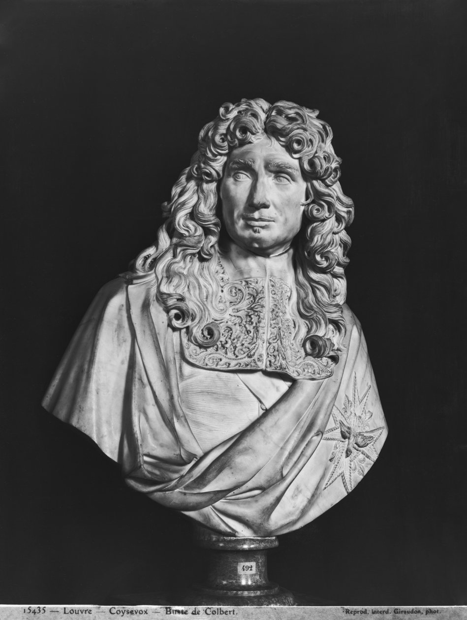 Busta Jean-Baptiste Colberta de Torcy (mramor) od Antoine Coysevox
