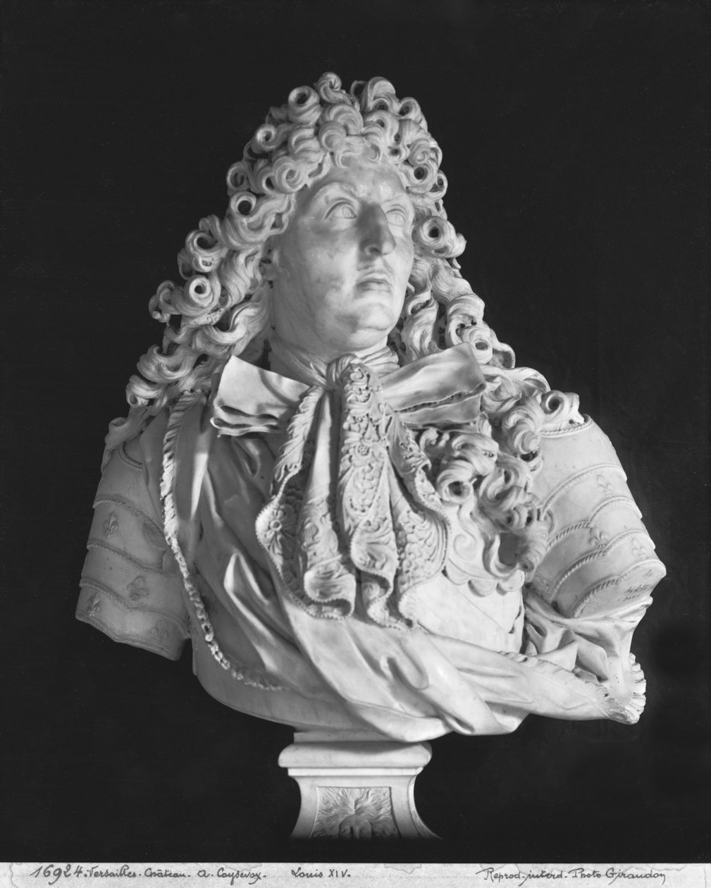 Busta Ludvíka XIV (1638-1715) 1679 (mramor) od Antoine Coysevox
