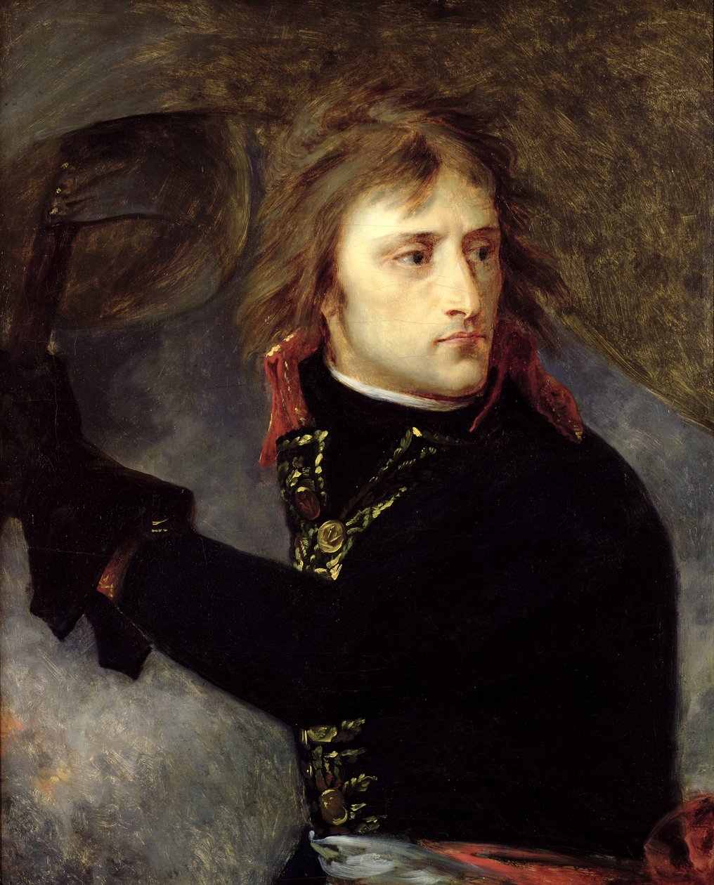 Bonaparte na mostě Arcole, 17. listopadu 1796 od Antoine Jean Gros