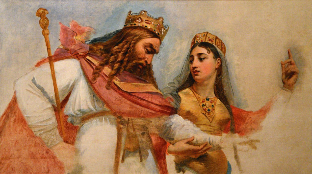 Clovis a Clotilde od Antoine Jean Gros